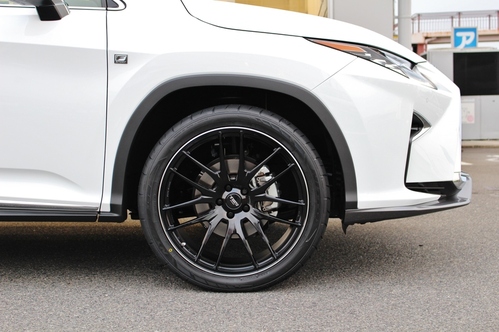 レクサスRX レクサス専用TWSエクスパーEX-fL 鍛造22インチ